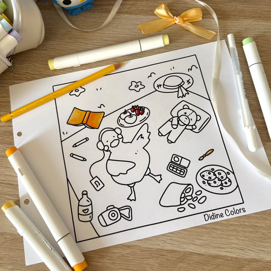 Digital Download - Relaxing Moments coloring pages