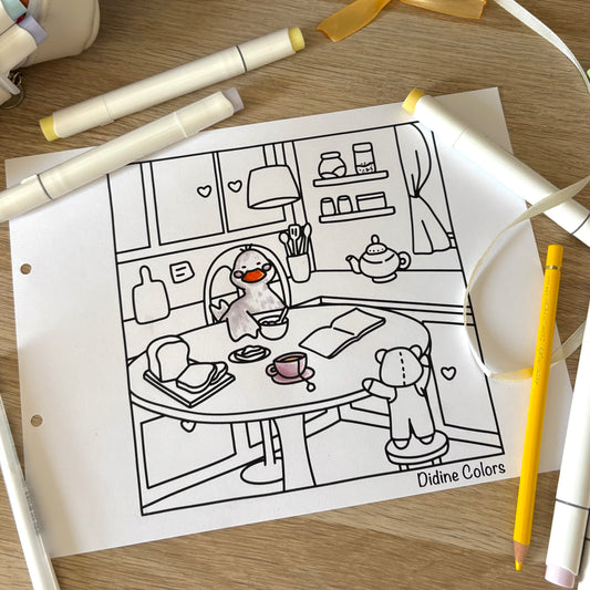 Digital Download - Inside Moments coloring pages