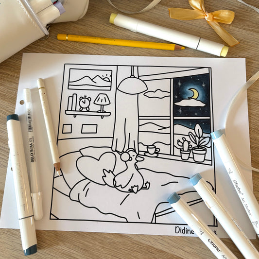 Digital Download - Eli's Moments coloring pages