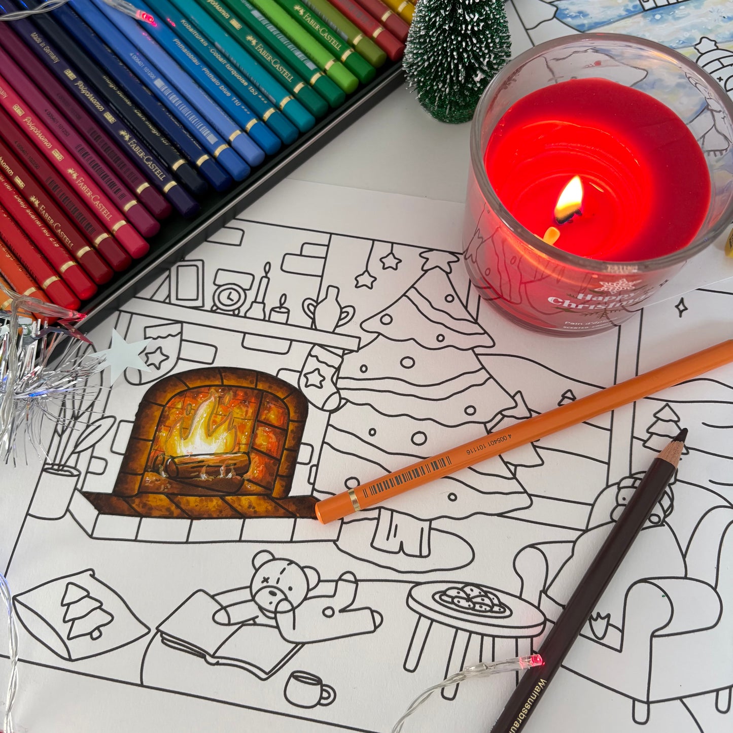 Digital Download - Christmas Coloring Pages