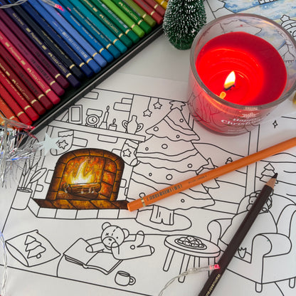 Digital Download - Christmas Coloring Pages