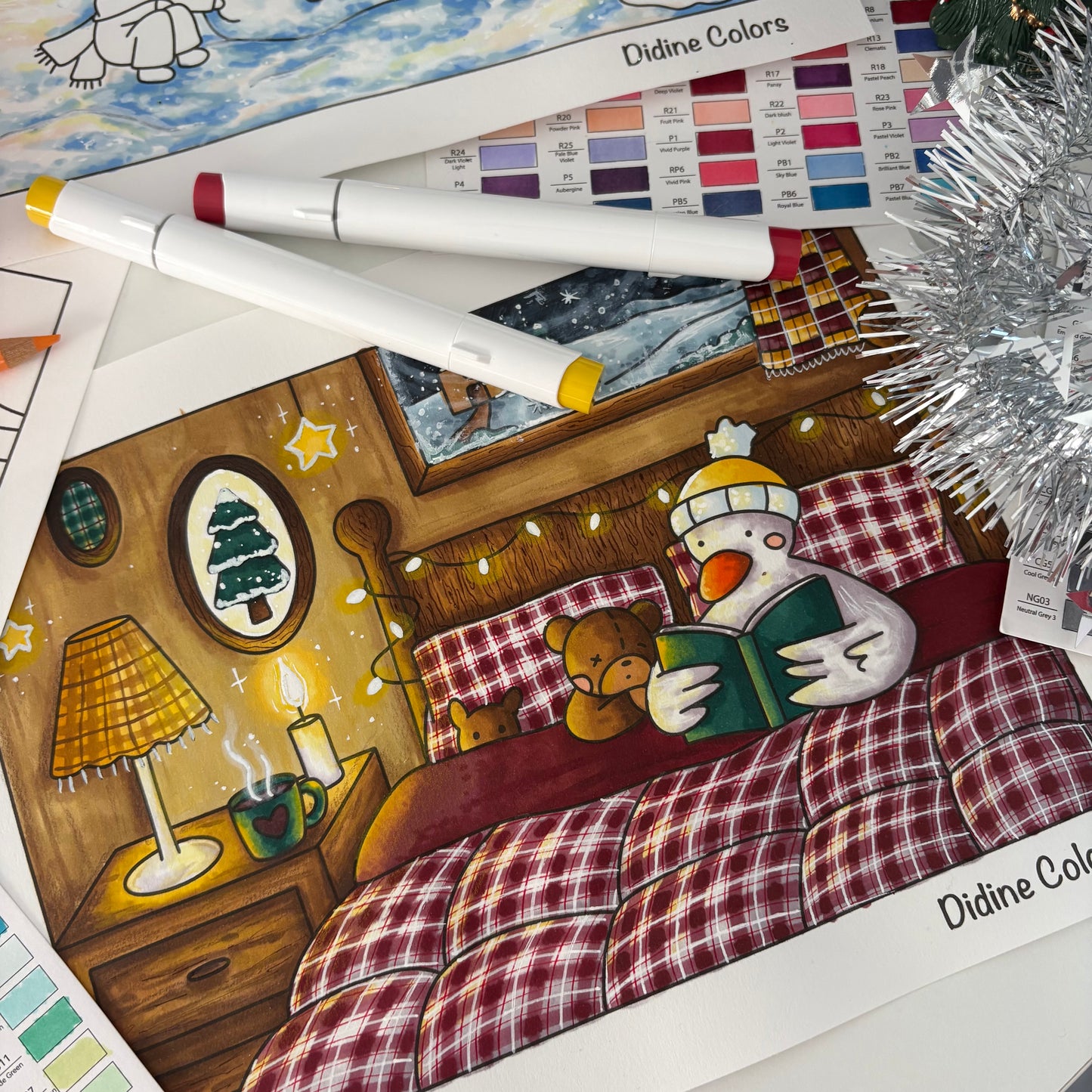 Digital Download - Winter Coloring Pages