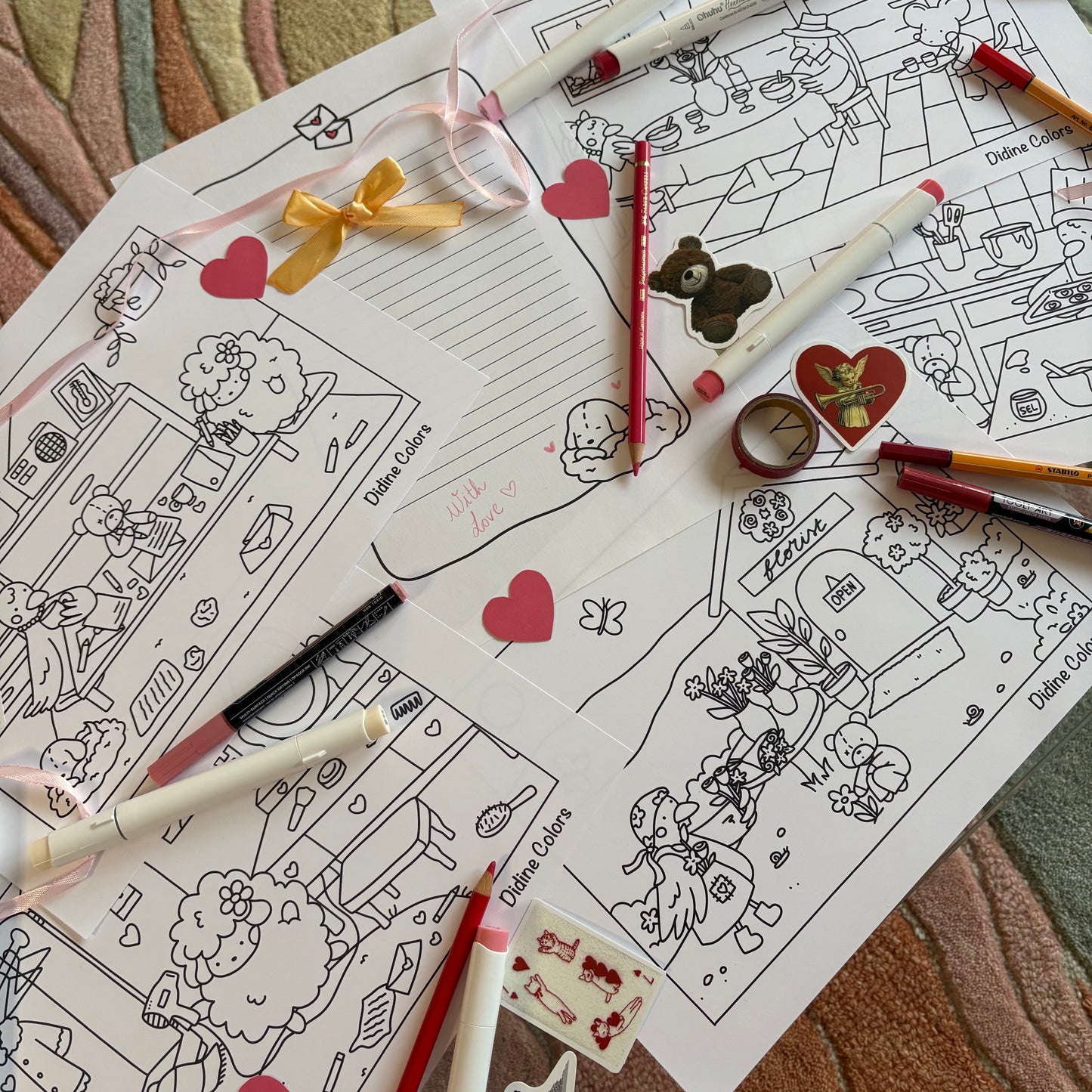 Téléchargement numérique - Saint-Valentin