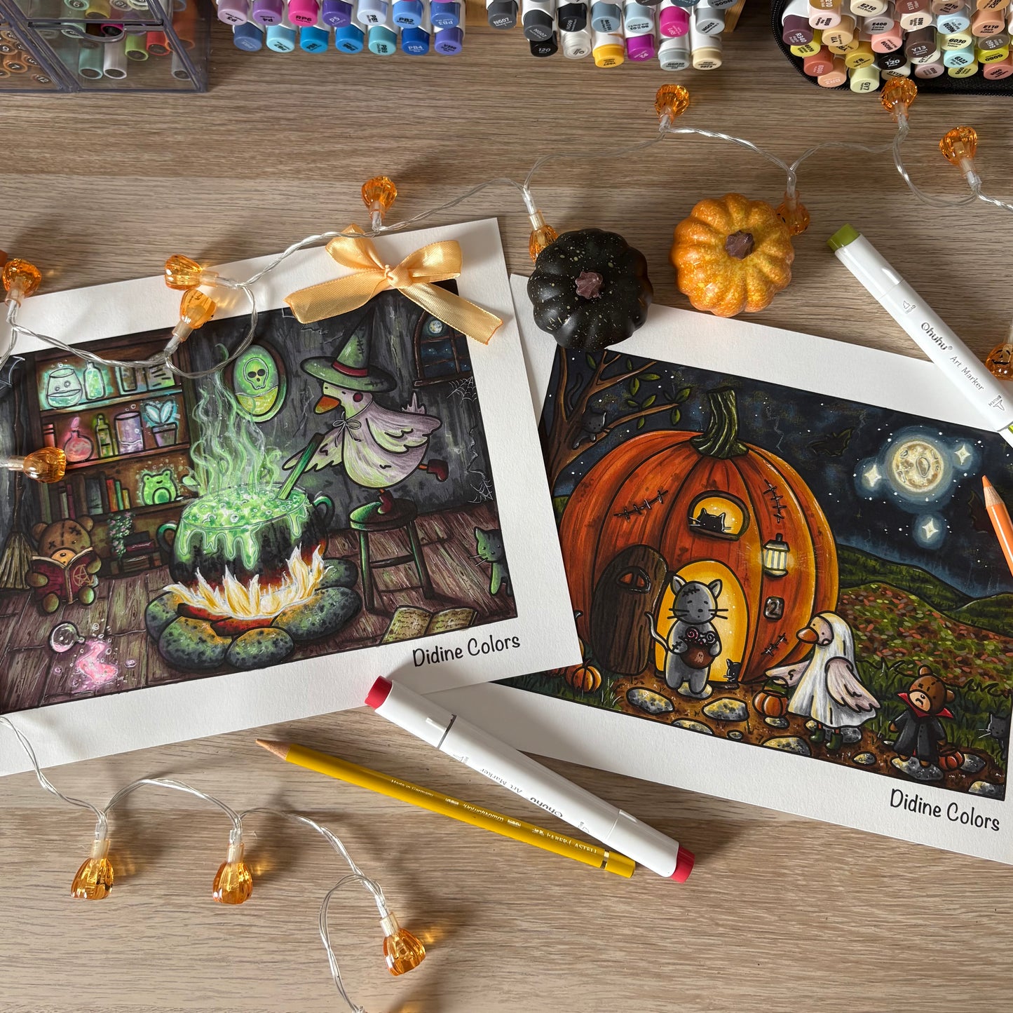 Digital Download - Halloween Coloring Pages