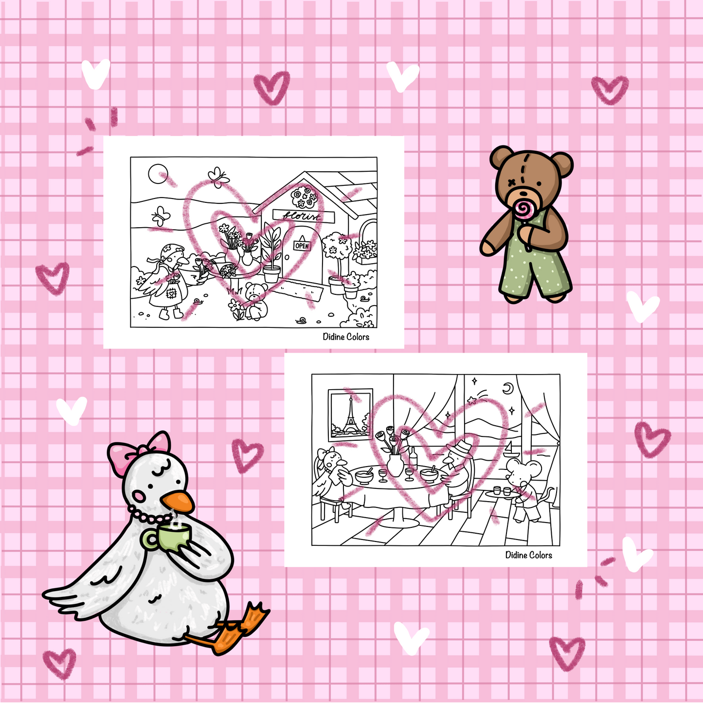 Téléchargement numérique - Saint-Valentin