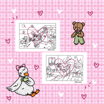 Téléchargement numérique - Saint-Valentin