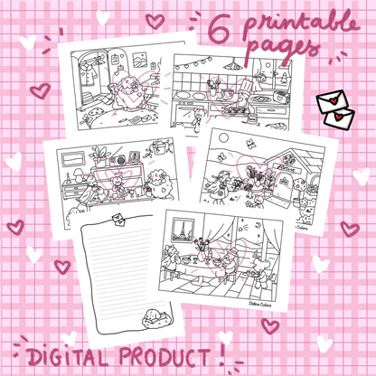 Téléchargement numérique - Saint-Valentin